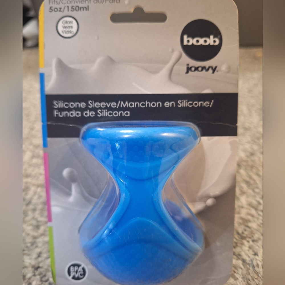 Joovy Bood 5oz Blue Silicone Sleeve
